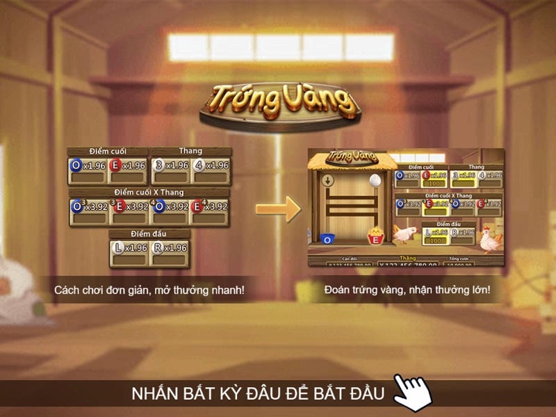 Giới thiệu tổng quan về trò chơi Golden Egg Kubet